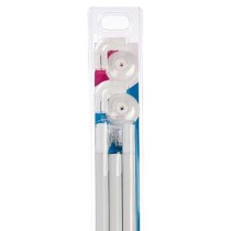 Barre de douche Berilo B0769 Blanc Aluminium 90 x 90 cm Rideau de Douche (18 Unités)