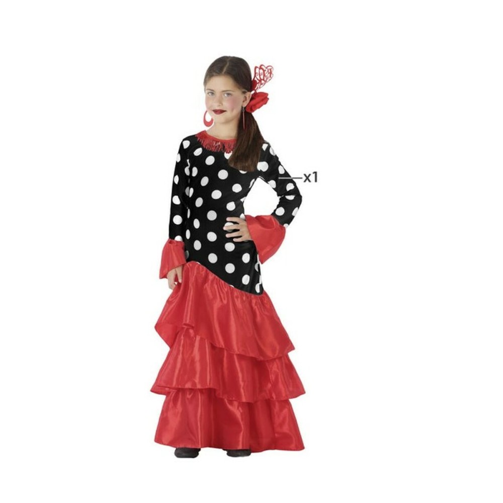 Déguisement enfant Noir Rouge Espagne