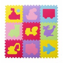Kinderpuzzle 9 Stücke 30 x 30 x 1 cm Transport
