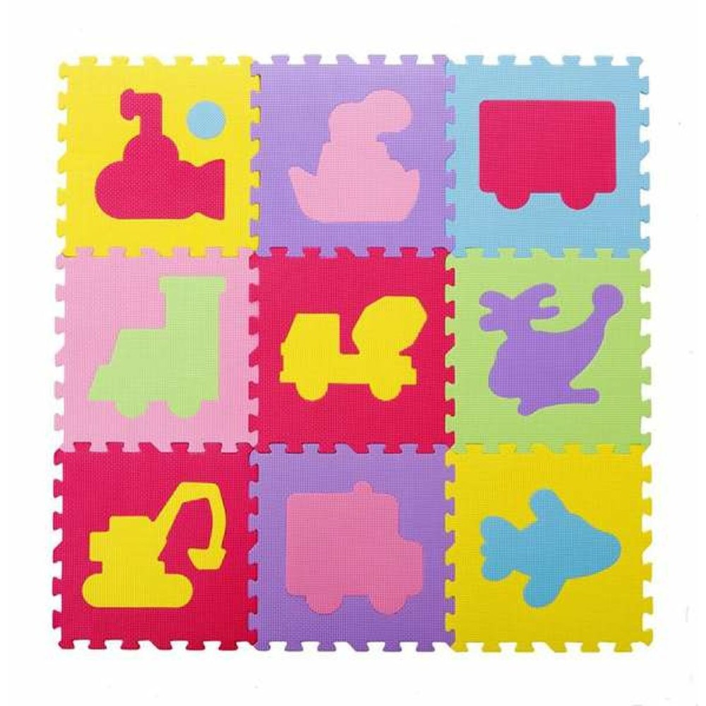 Kinderpuzzle 9 Stücke 30 x 30 x 1 cm Transport