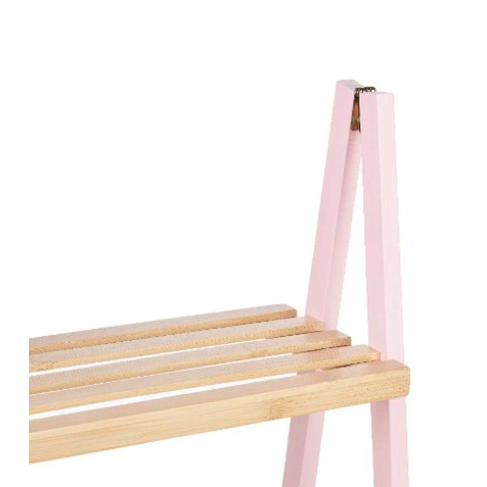 Badezimmerregal Berilo WR5504-3-434 Rosa natürlich 40,3 x 81,5 x 30 cm