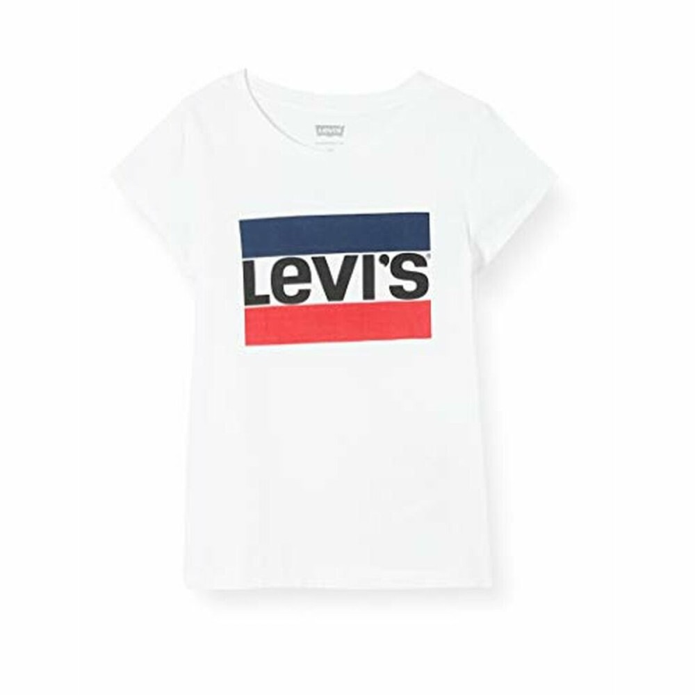 Jungen Kurzarm-T-Shirt Levi's E4900 Weiß