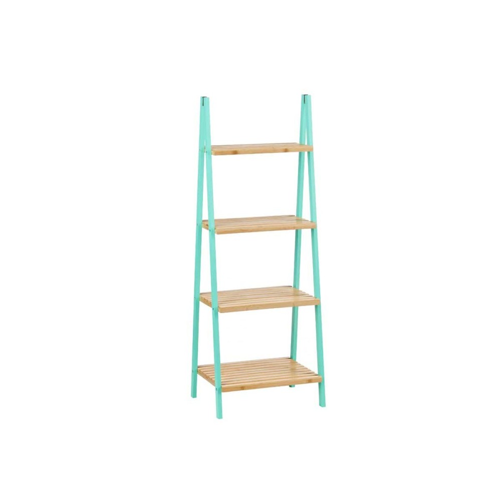 Etagère de salle de bains Berilo WR5504-4-427 Naturel Menthe 40 x 109,3 x 30 cm