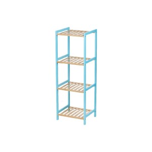 Etagère de salle de bains Berilo WR5503-4-462 Bleu Naturel 35 x 30 x 100 cm