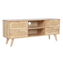 TV-Möbel DKD Home Decor natürlich Metall Kautschukholz 120 x 30 x 48 cm