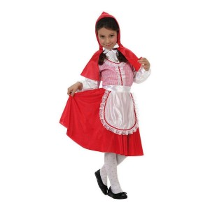 Déguisement pour Enfants C3220 Rouge Chaperon Rouge Fantaisie 5-6 Ans (4 Pièces)