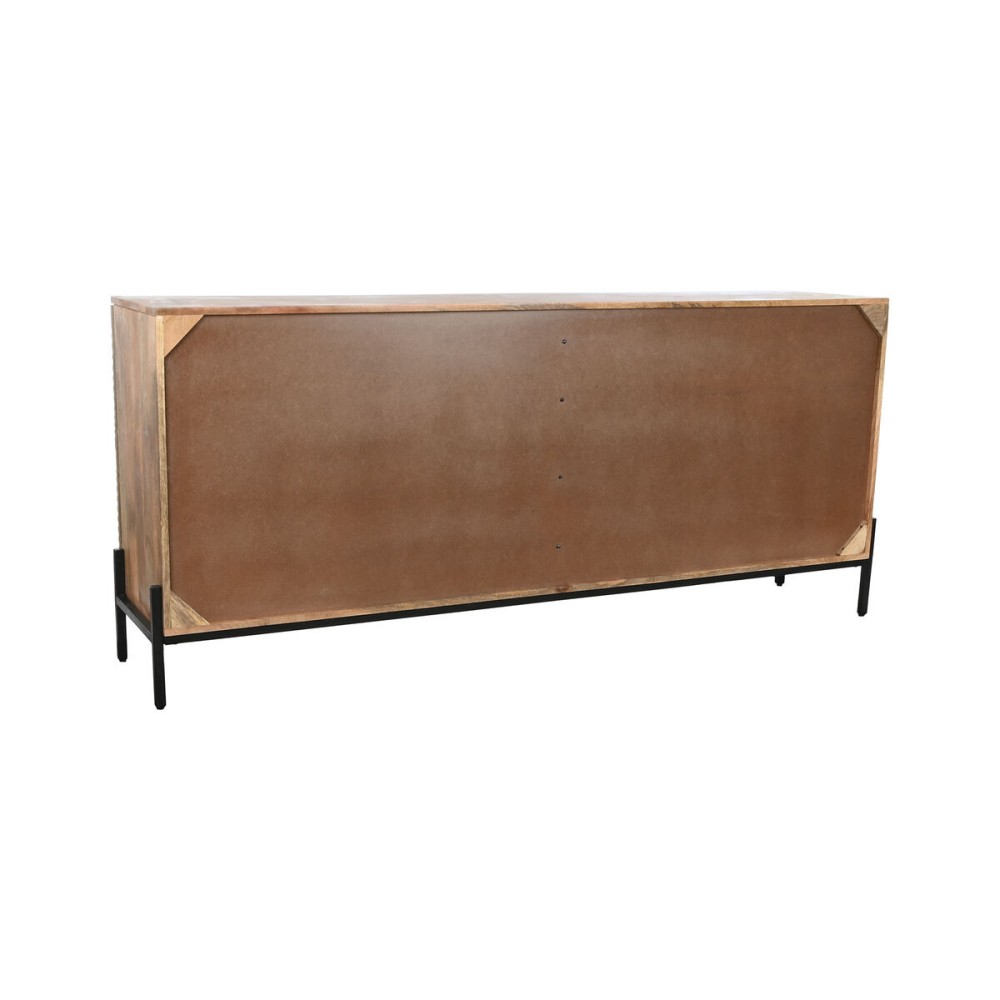 Anrichte Home ESPRIT Schwarz Gold natürlich Holz 180 x 40 x 80 cm