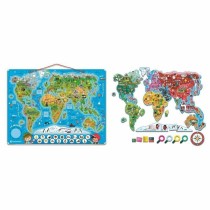 Puzzle Clementoni Magnetic World Map 110 Pieces
