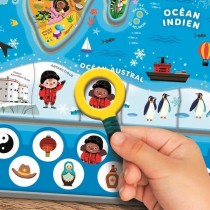 Puzzle Clementoni Magnetic World Map 110 Pieces