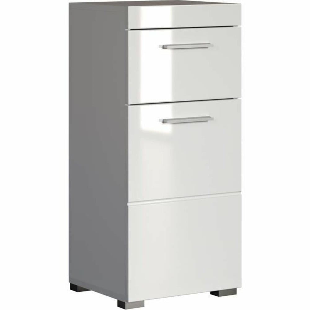 Beistellmöbel Trendteam Weiß 37 x 31 x 79 cm