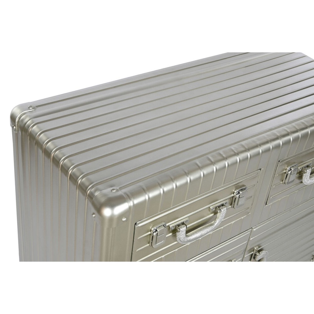 Sideboard Home ESPRIT Silver Metal MDF Wood 80 x 39 x 82 cm