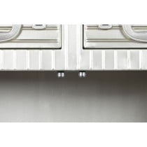 Sideboard Home ESPRIT Silver Metal MDF Wood 80 x 39 x 82 cm