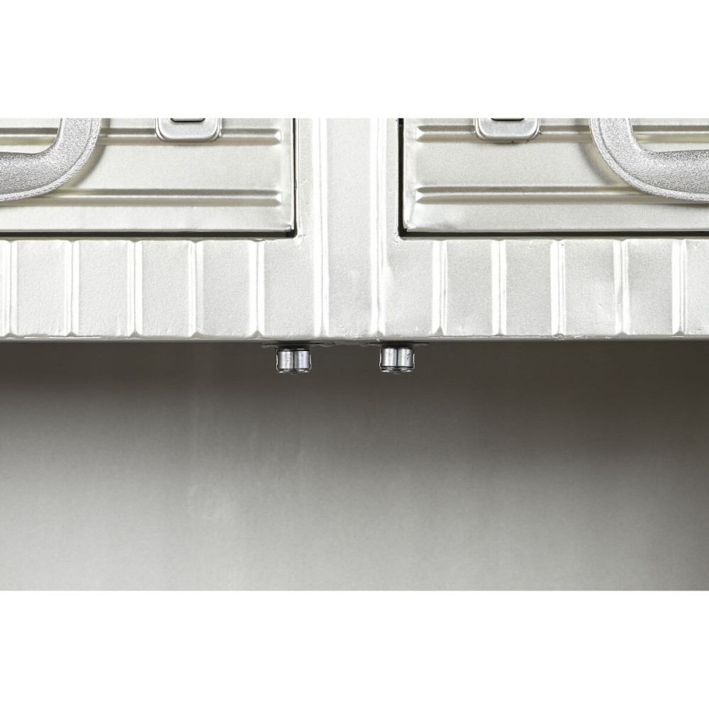 Sideboard Home ESPRIT Silver Metal MDF Wood 80 x 39 x 82 cm