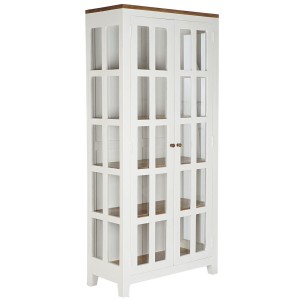 Displayständer DKD Home Decor Kristall Akazienholz Mango-Holz 90 x 40 x 190 cm