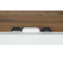Présentoir DKD Home Decor Verre Acacia Bois de manguier 90 x 40 x 190 cm