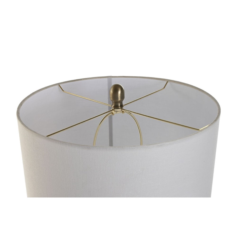 Tischlampe Home ESPRIT Weiß grün Steingut 50 W 220 V 40 x 40 x 78 cm
