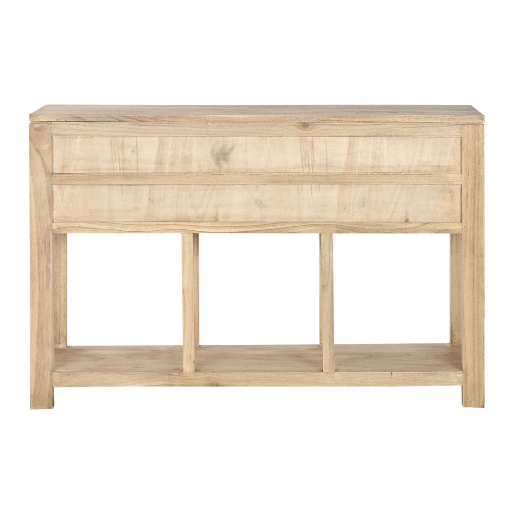 Console Home ESPRIT bois mindi 120 x 30 x 80 cm