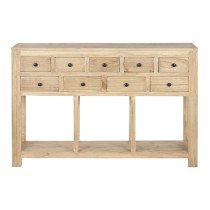 Console Home ESPRIT bois mindi 120 x 30 x 80 cm