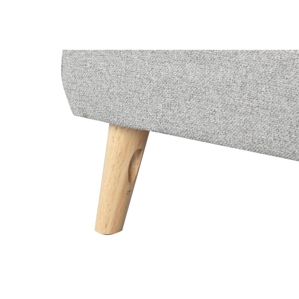 Sofa Home ESPRIT Grau Creme Scandi 226 x 144 x 84 cm