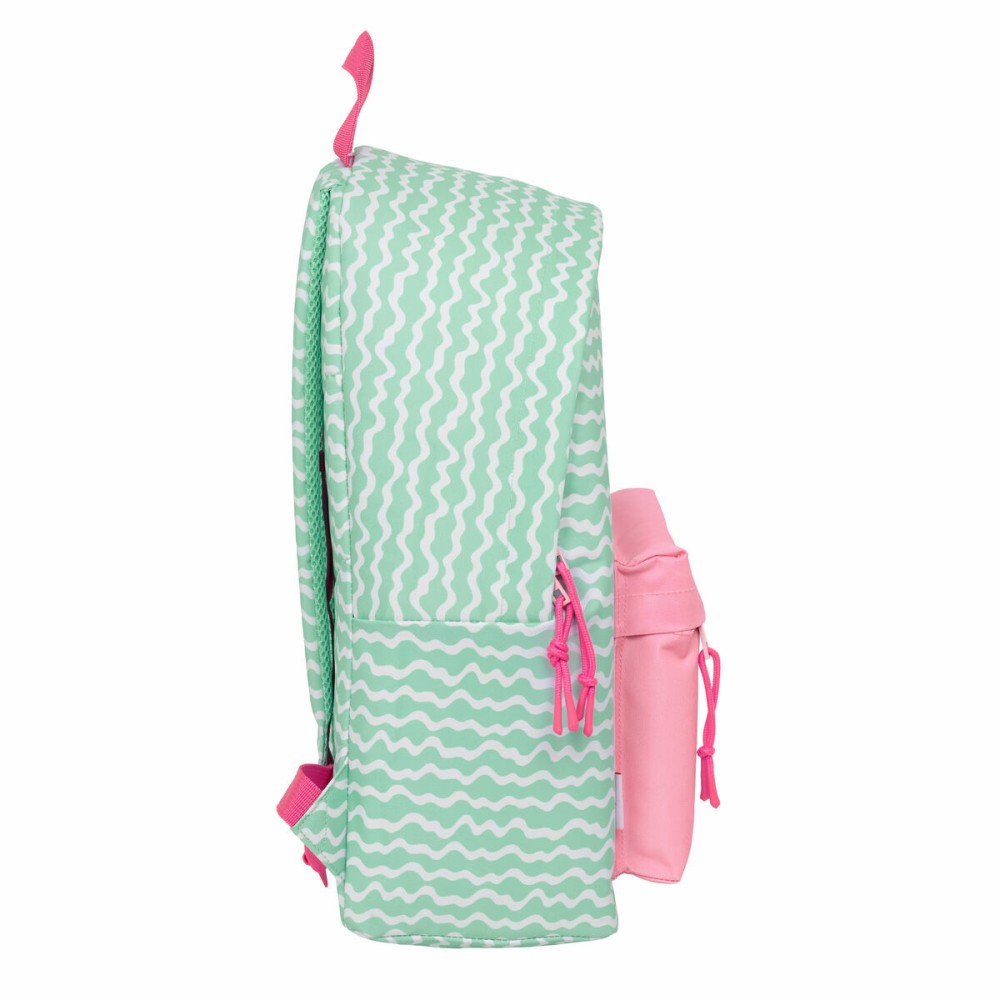 Schulrucksack Lilo & Stitch Ice cream Rosa 33 x 42 x 15 cm