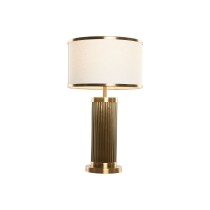 Lampe de bureau Home ESPRIT Blanc Doré 50 W 220 V