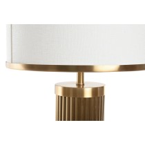 Tischlampe Home ESPRIT Weiß Gold 50 W 220 V