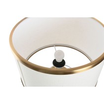 Lampe de bureau Home ESPRIT Blanc Doré 50 W 220 V