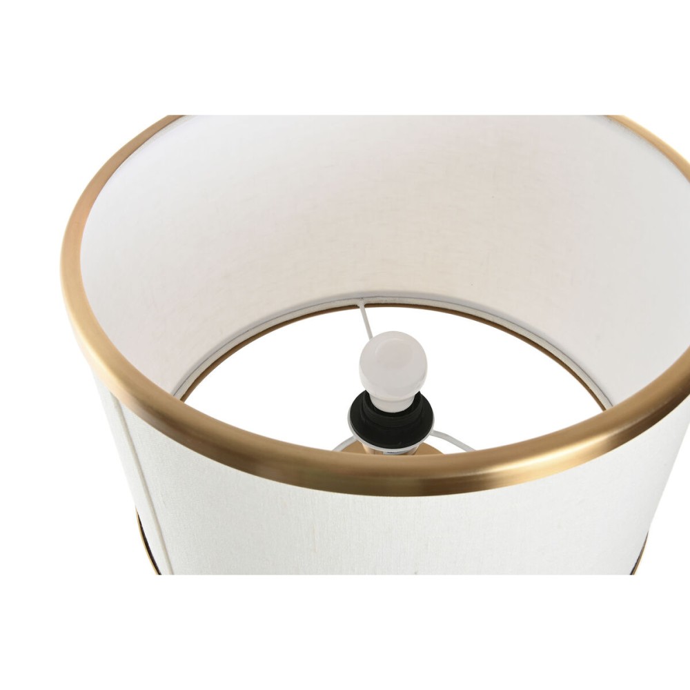 Lampe de bureau Home ESPRIT Blanc Doré 50 W 220 V