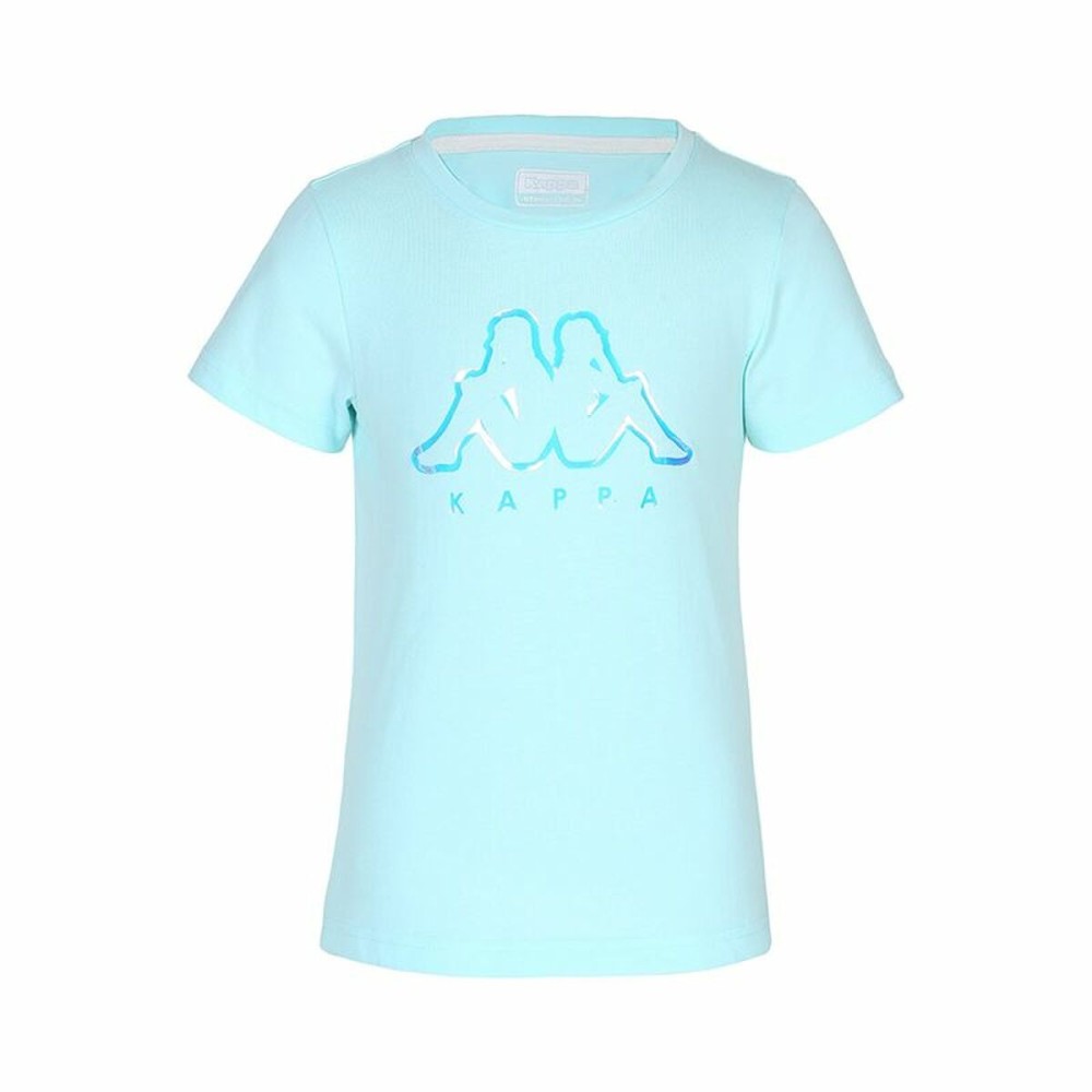 Kurzarm-T-Shirt für Kinder Kappa Quissy Blue Aquamarin