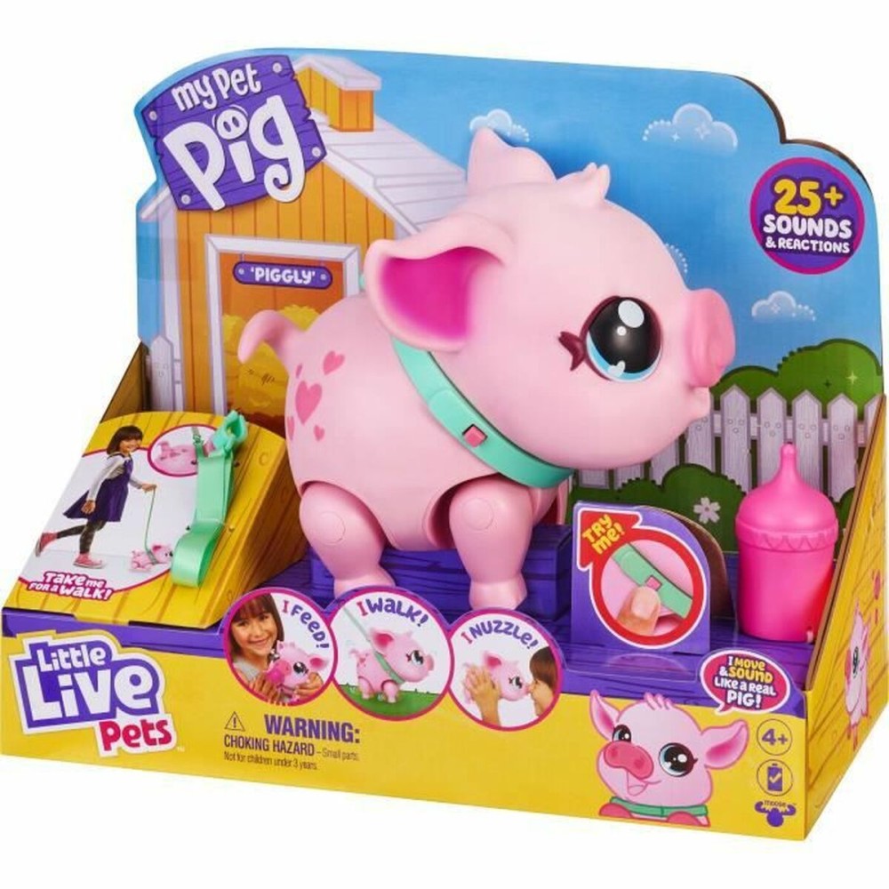 Animal de Compagnie Interactif Moose Cochon 30 cm