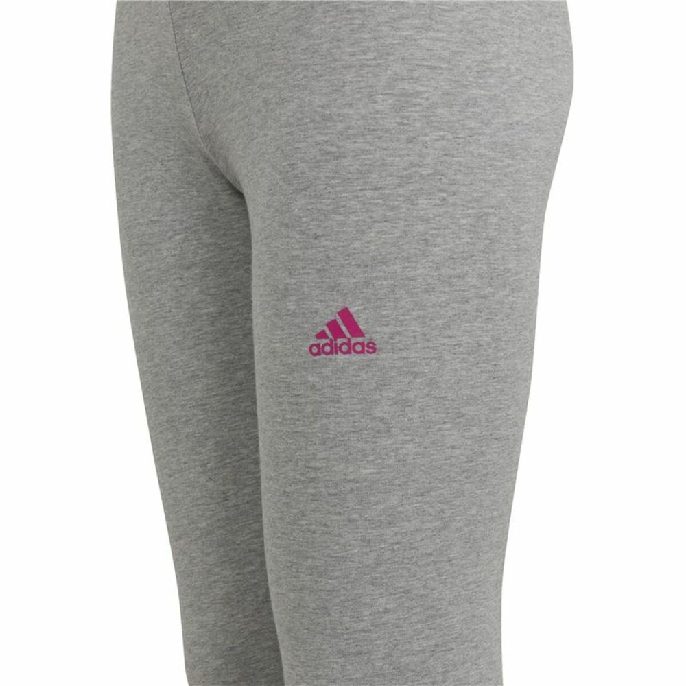 Sports Leggings for Children Adidas Grey