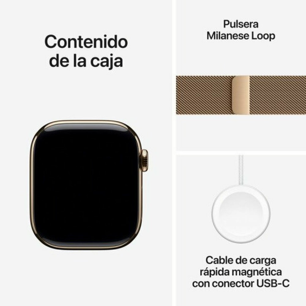 Men's Watch Apple MX083QL/A Golden