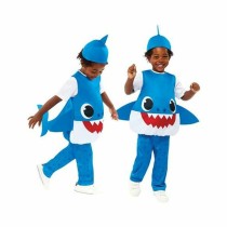 Verkleidung für Kinder Baby Shark Blau 3 Stücke