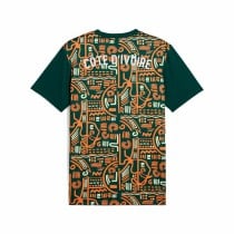 Men's Short-sleeved Football Shirt Puma Cote d'Ivore Prematch Ss Green