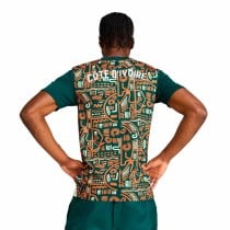 Men's Short-sleeved Football Shirt Puma Cote d'Ivore Prematch Ss Green
