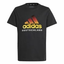 Short Sleeve T-Shirt Adidas Deutschland Black