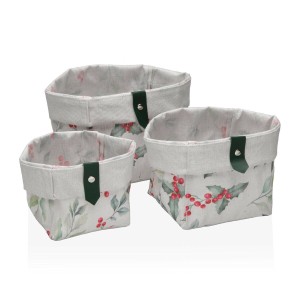 Korb-Set Versa Acebo 14 x 14 x 14 cm