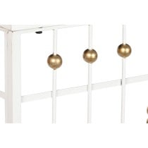 Hall Home ESPRIT White Golden 120 x 40 x 80 cm