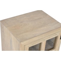 Nachttisch Home ESPRIT natürlich Kristall Mango-Holz 45 x 35 x 57 cm