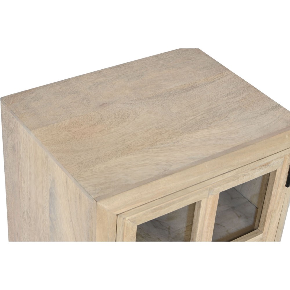 Nachttisch Home ESPRIT natürlich Kristall Mango-Holz 45 x 35 x 57 cm