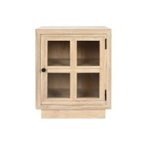 Nachttisch Home ESPRIT natürlich Kristall Mango-Holz 45 x 35 x 57 cm