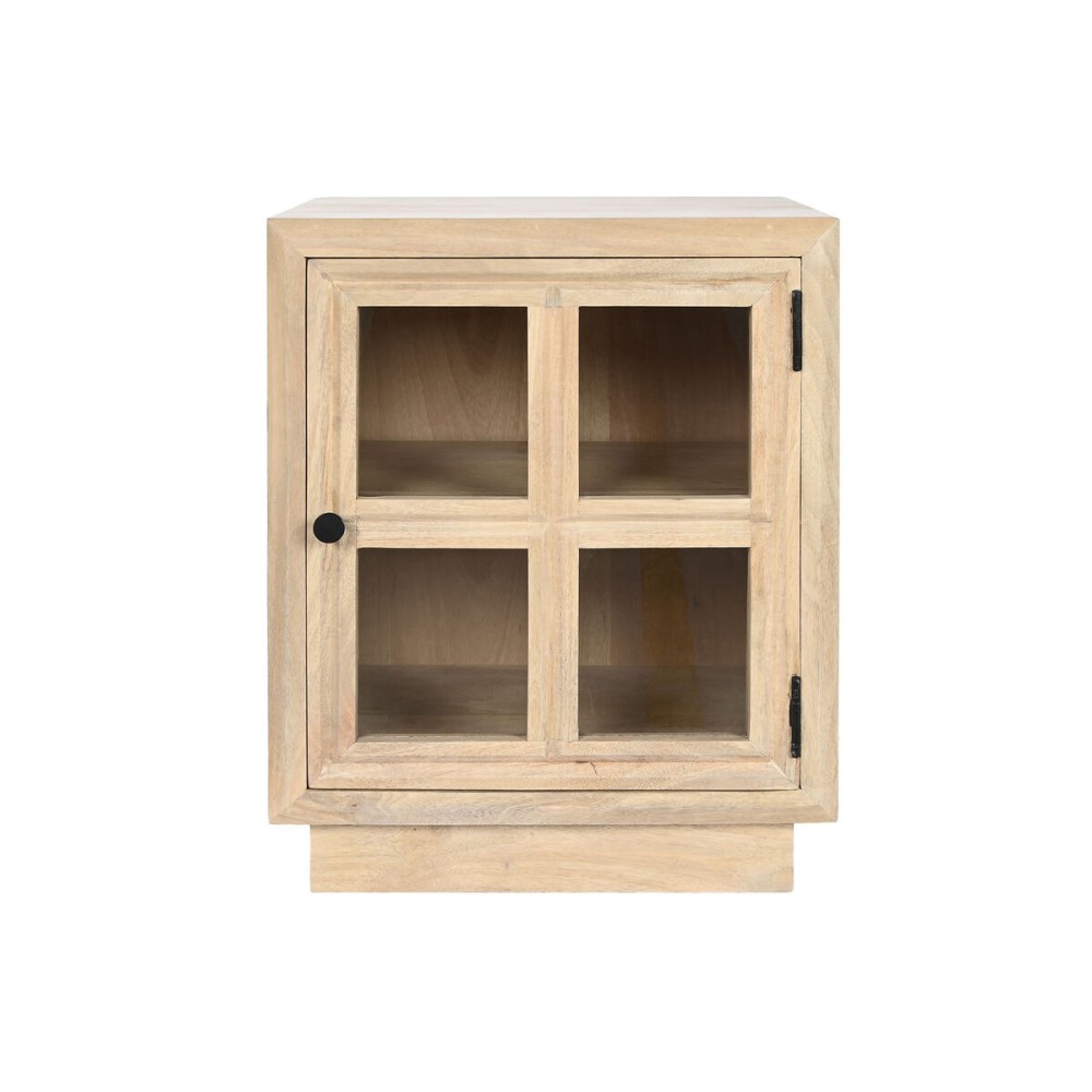 Nachttisch Home ESPRIT natürlich Kristall Mango-Holz 45 x 35 x 57 cm