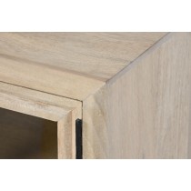 Nachttisch Home ESPRIT natürlich Kristall Mango-Holz 45 x 35 x 57 cm