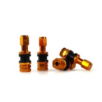 Valve OMP Aluminium Jaune 4 uds