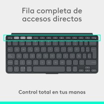 Keyboard Logitech 920-012973 Graphite Spanish QWERTY