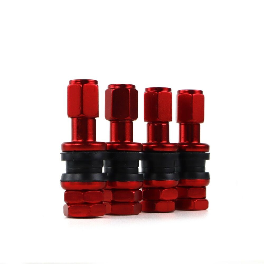 Valve OMP Red Aluminium 4 uds