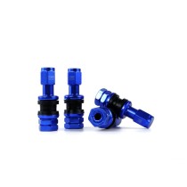 Valve OMP Blue Aluminium 4 uds