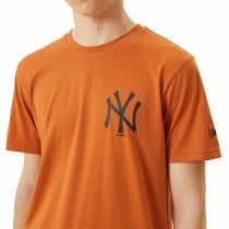 Men’s Short Sleeve T-Shirt New Era  New York Yankees Brown