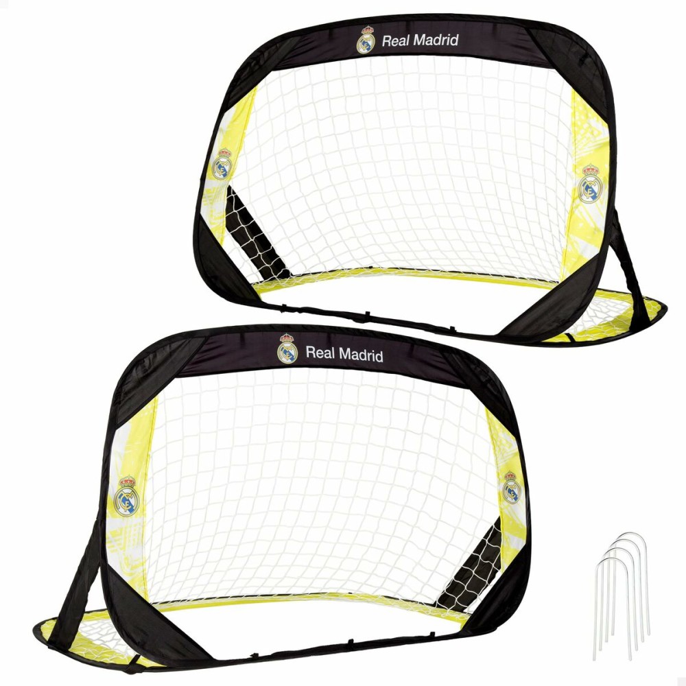 Jeu de 2 cages de football Real Madrid C.F.
