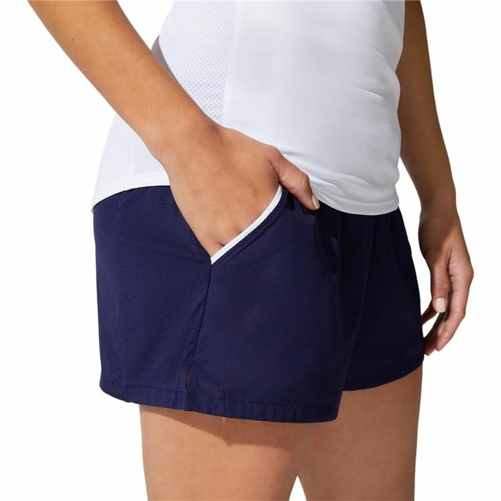 Short de Sport pour Femme Asics Court Bleu foncé